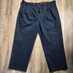 Haggar Men's Navy Dress Pants